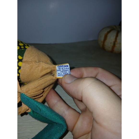 R. Dakin Dream Pets Calypso Joe Stuffed Animal Frog Sawdust Japan #1166 Vintage - Picture 3 of 13